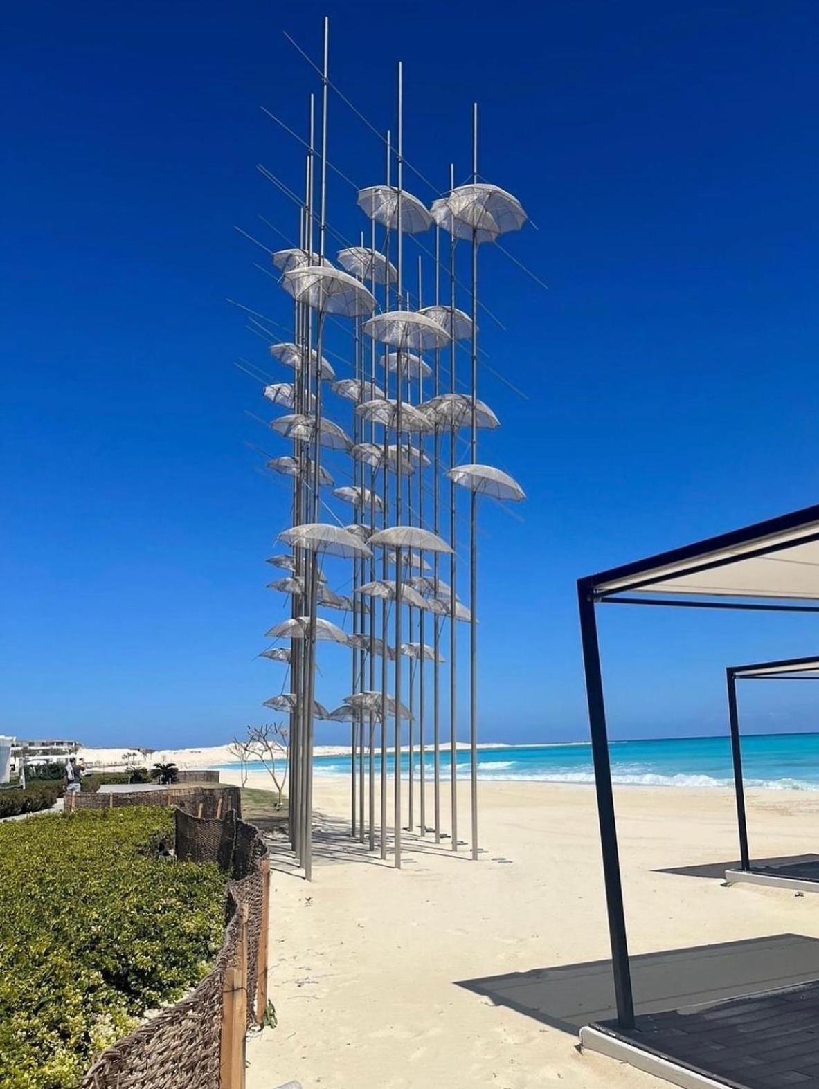 Apartmán Marassi Marina West Ll 1Br 3Bd Near Of Sol Beach El Alamein Exteriér fotografie